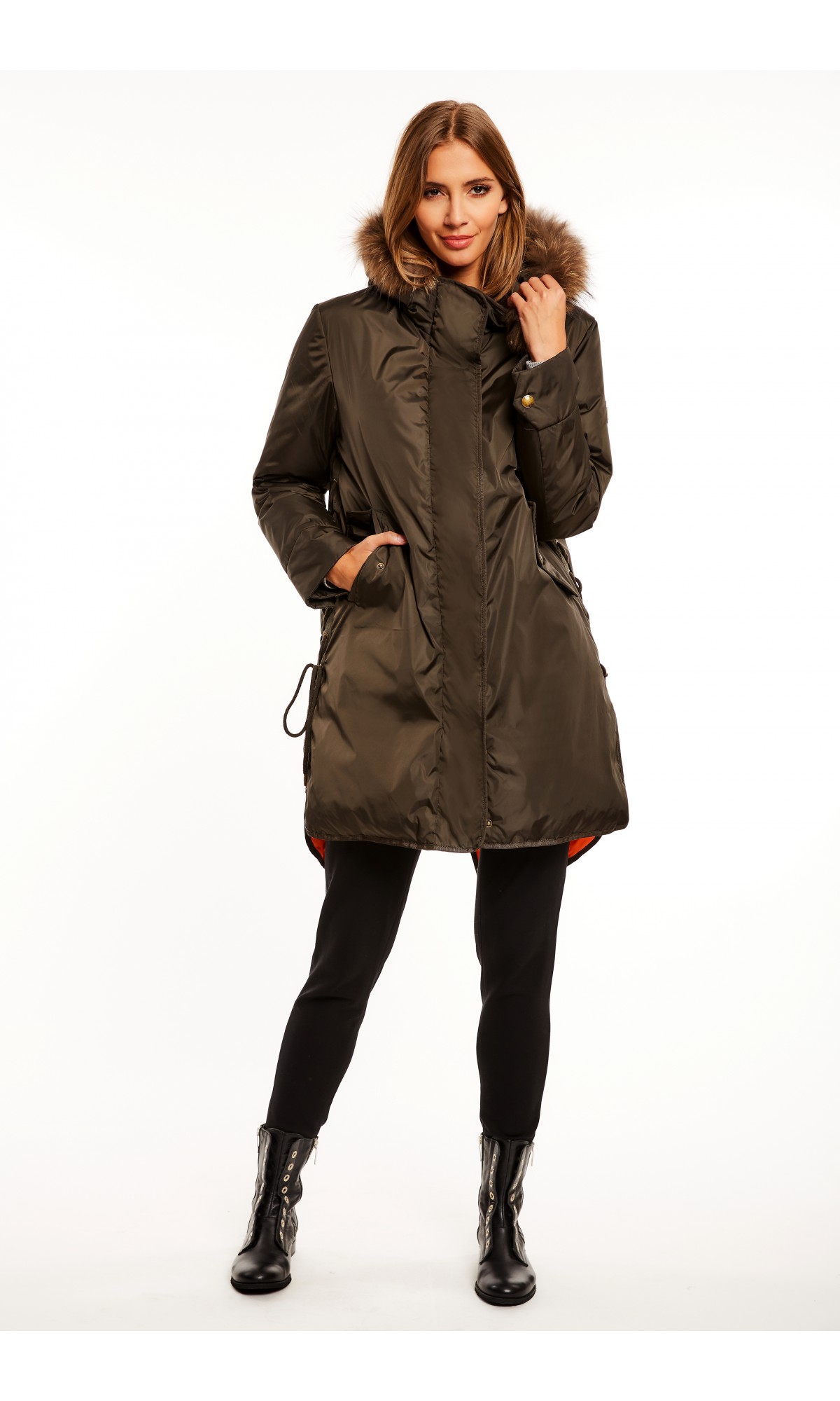 Kurtka zimowa w kolorze khaki, 248 Kurtka zimowa w kolorze khaki, 248