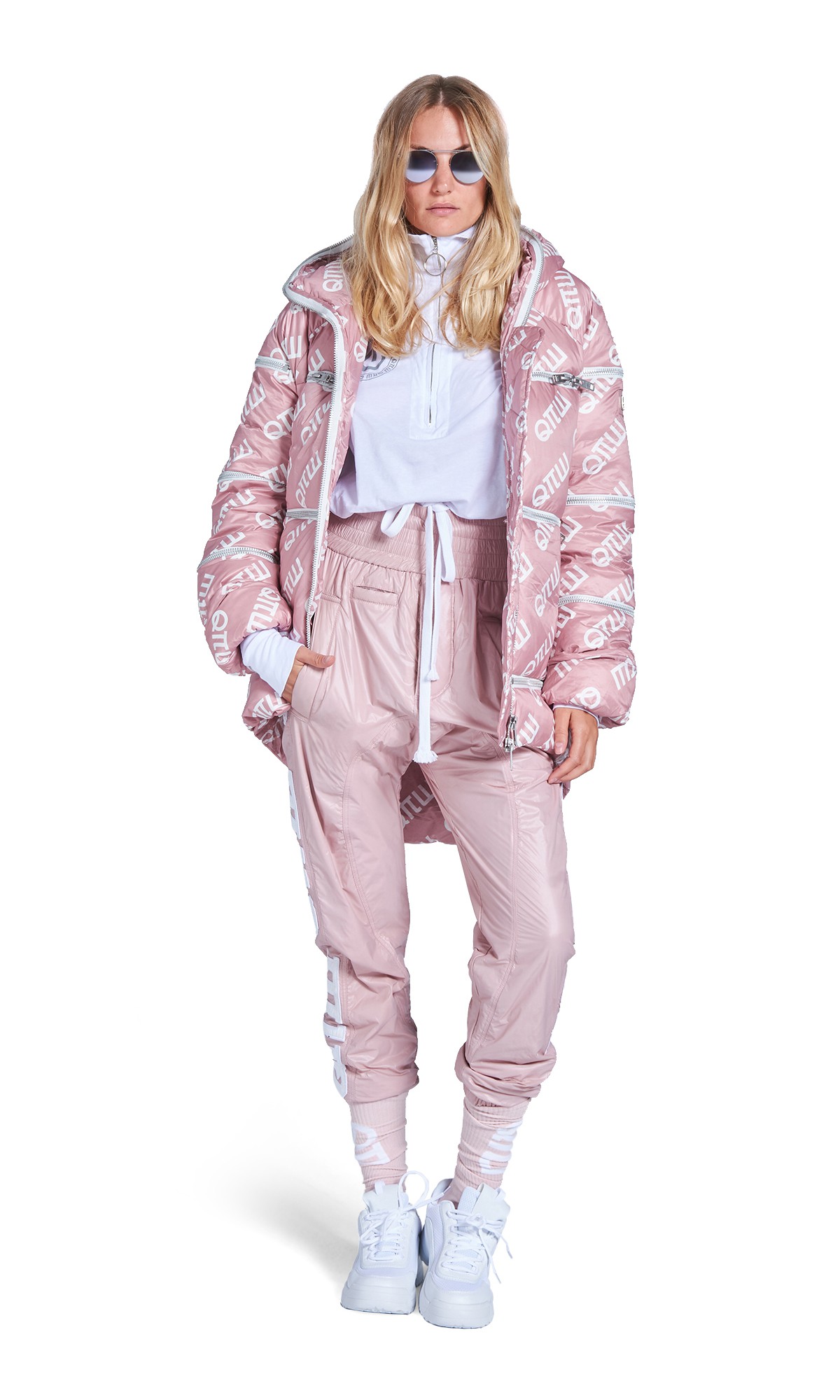 KURTKA LOGO ALL OVER QПШ ROBERT KUPISZ x TIFFI